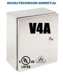 V4A Edelstahlgehäuse 300x250x150mm HBT 1-türig IP66 316L